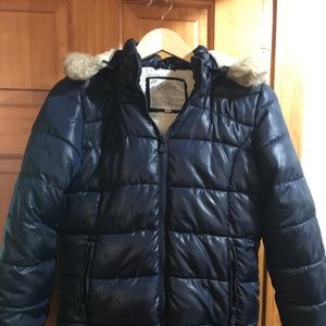 Justice puffy winter jacket